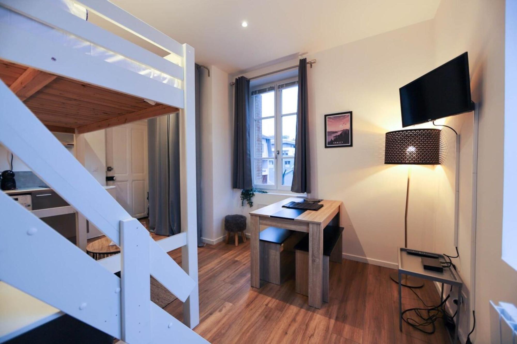 Le Petit Plus - Studio Confortable Avec Parking Annecy Exterior foto